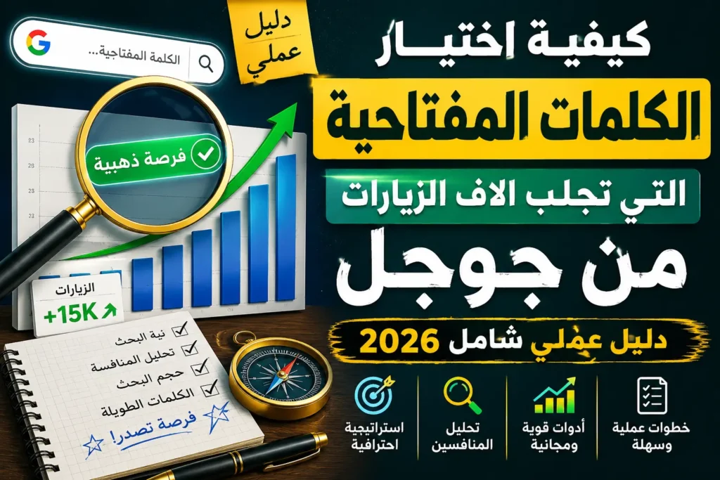 اختيار الكلمات المفتاحية التي تجلب آلاف الزيارات من خلال تحليل السيو والبحث عن الكلمات المفتاحية عالية الطلب